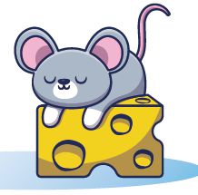 マウスとチーズ