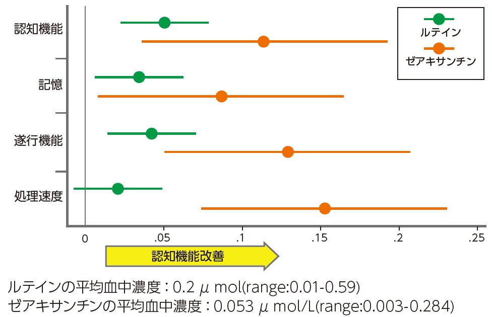 認知機能グラフ