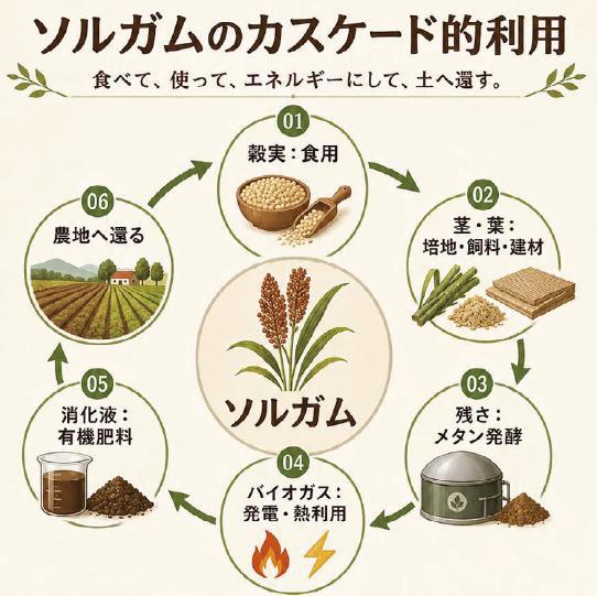 ソルガムの活用的利用