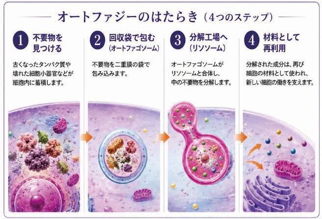 オートファジーのはたらき